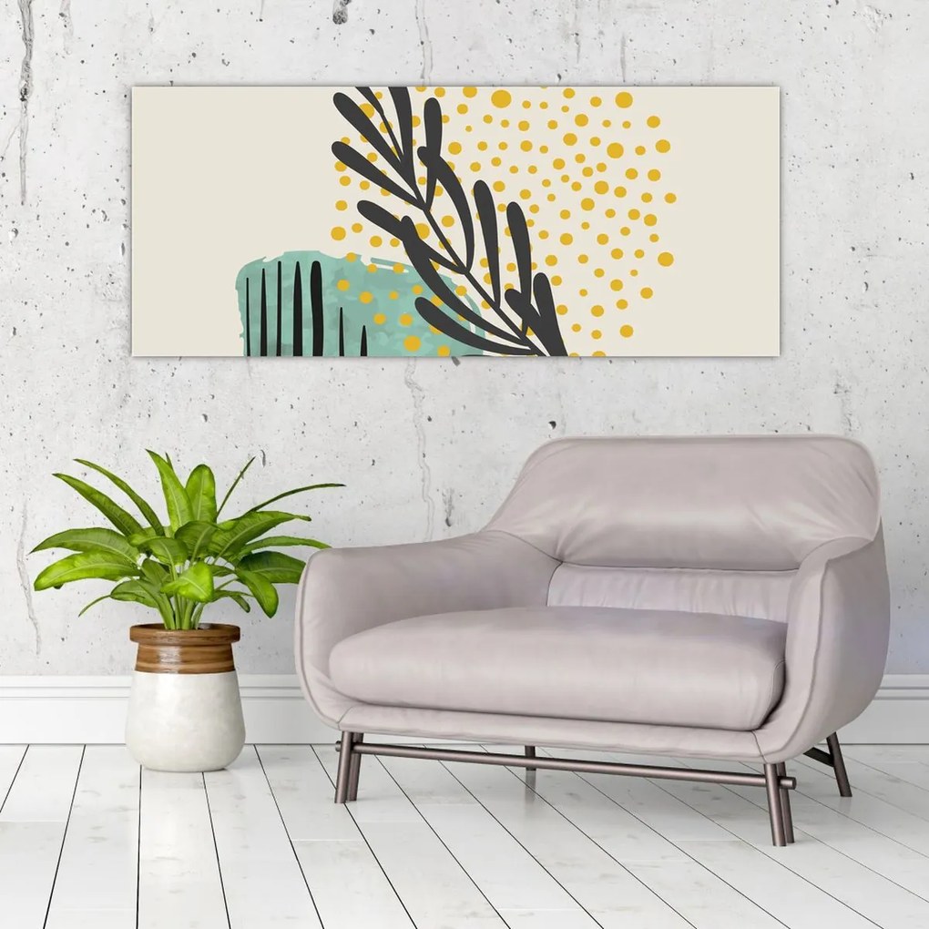 Tablou - Foi de rezumat N⁰3 (120x50 cm)