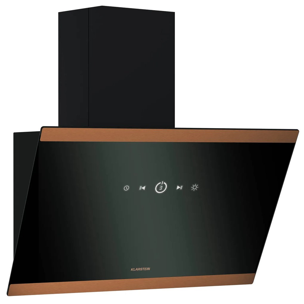 FlashLine 60 hotă de bucătărie, A++, 524 m³/h, 3 trepte, touch control, silențioasă, LED, evacuare/recirculare, 100 W