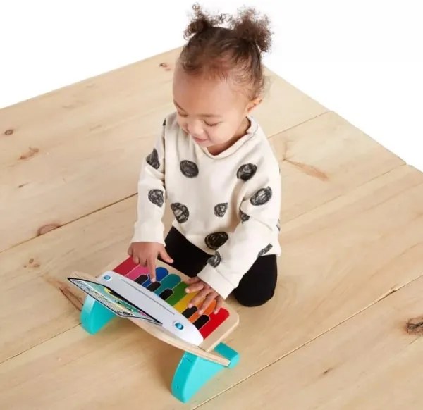 Baby Einstein - Jucărie muzicală din lemn MAGIC TOUCH pian 3xAA