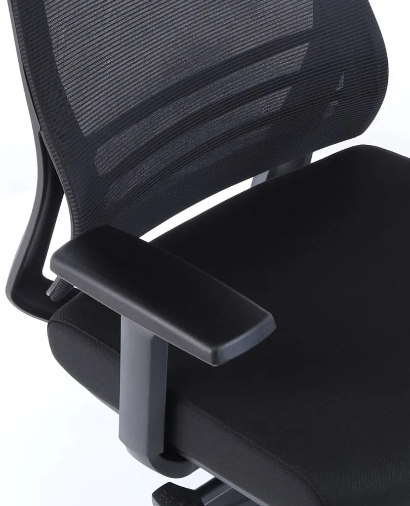 Scaun de birou Claudio 1 + 1 GRATUIT, negru