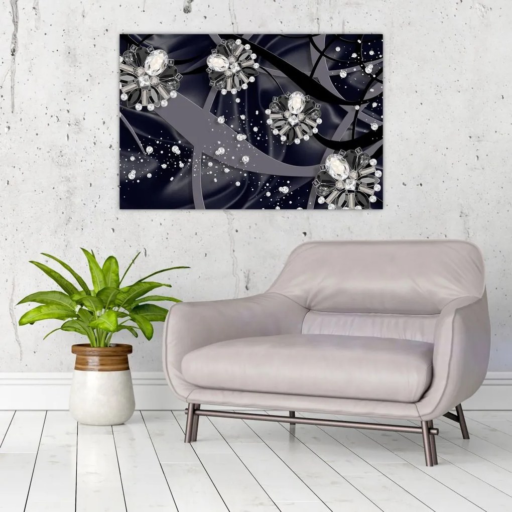 Tablou - Diamante în spațiu (90x60 cm)