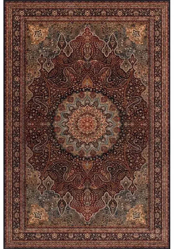 Covor lana Namak dark red Selectează mărime: 240 X 340