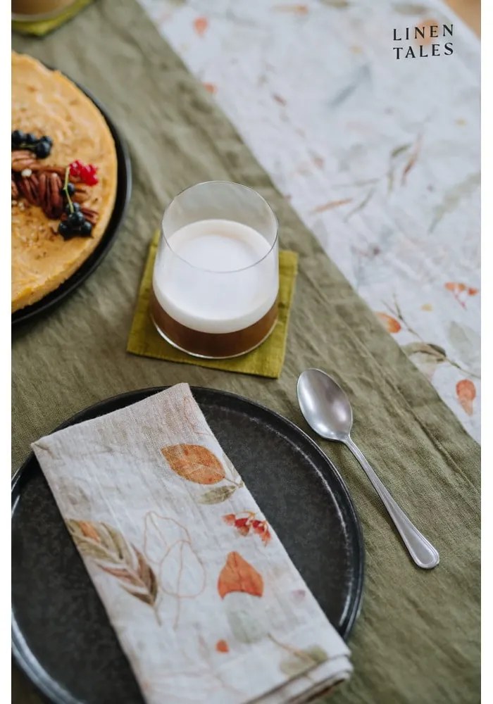 Napron de masă din in 40x150 cm – Linen Tales