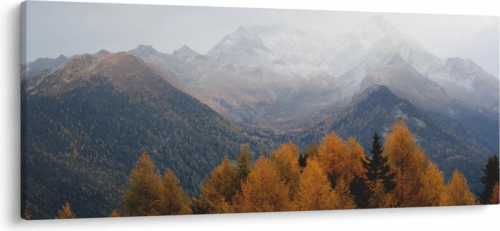 Tablou - Crestele munților (120x50 cm)