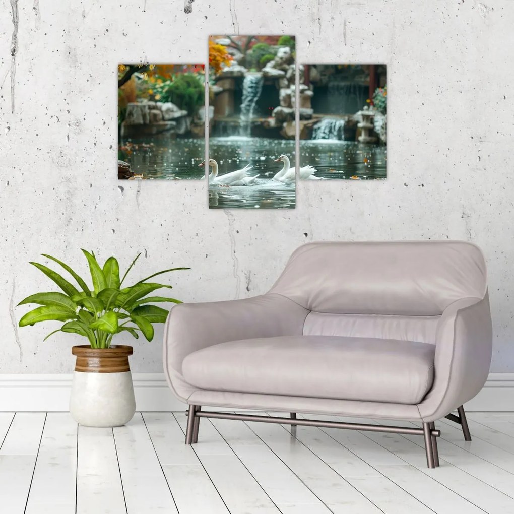 Tablou - iaz asiatic (90x60 cm)