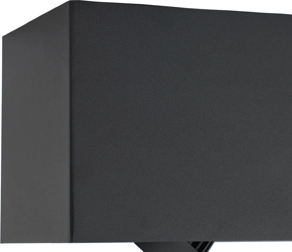 Spot modern negru montat la suprafață, incl. LED dimabil cu 2 lumini - Dionysos