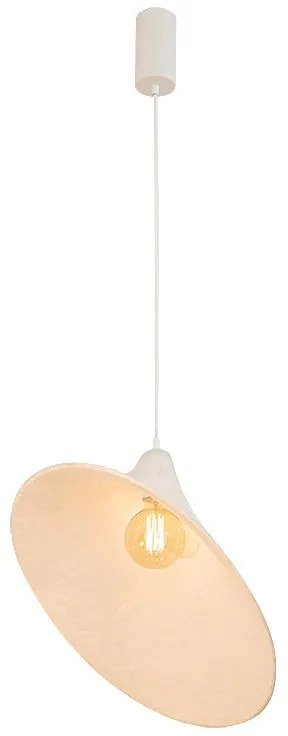 Lustra Suspendata MULBERRY, Alb, ZB-25173