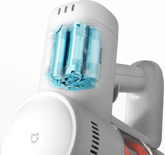 Aspirator vertical Xiaomi Mijia Vacuum Cleaner 4C F205, 170 AW, 400 W, 550 ml, Pana la 75 min, Iluminare LED, Perie antiincurcătura, Alb
