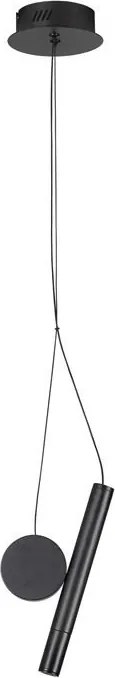 Pendul, Lustra LED design minimalist VERO negru