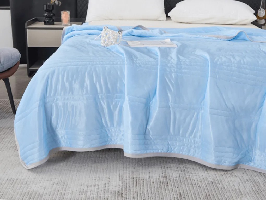 Pilota de vara racoritoare CELIA, albastru Dimensiune: 200 x 220 cm