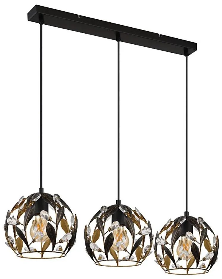 Globo 15759-3H - Pendul suspendat pe cablu MIKA 3xE27/40W/230V