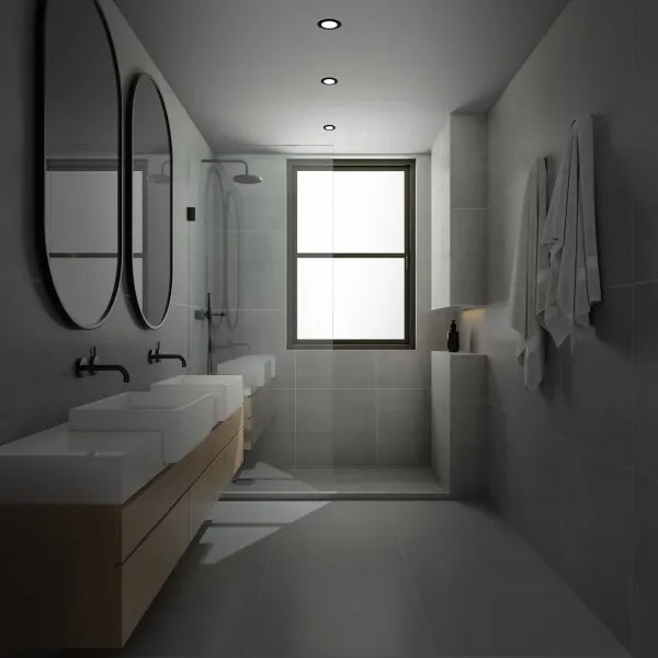 SET 3x corp de iluminat LED dimabil pentru baie LED/4,8W/230V IP44 Briloner + telecomandă