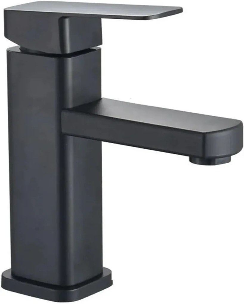 Baterie lavoar cu afisaj LCD, buton tactil, control temperatura apa prin touch, oțel inoxidabil, Negru, F05