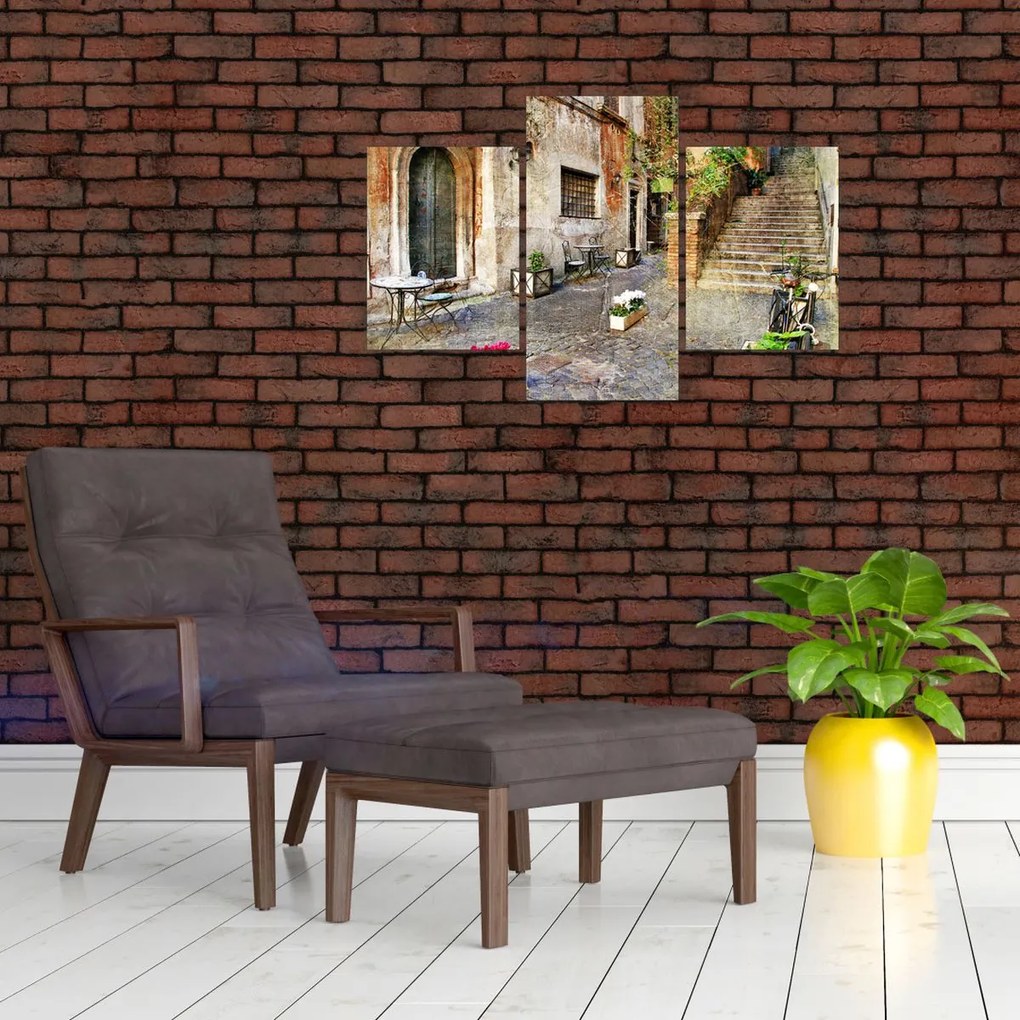 Tablou - Străzile vechi din Roma (90x60 cm)