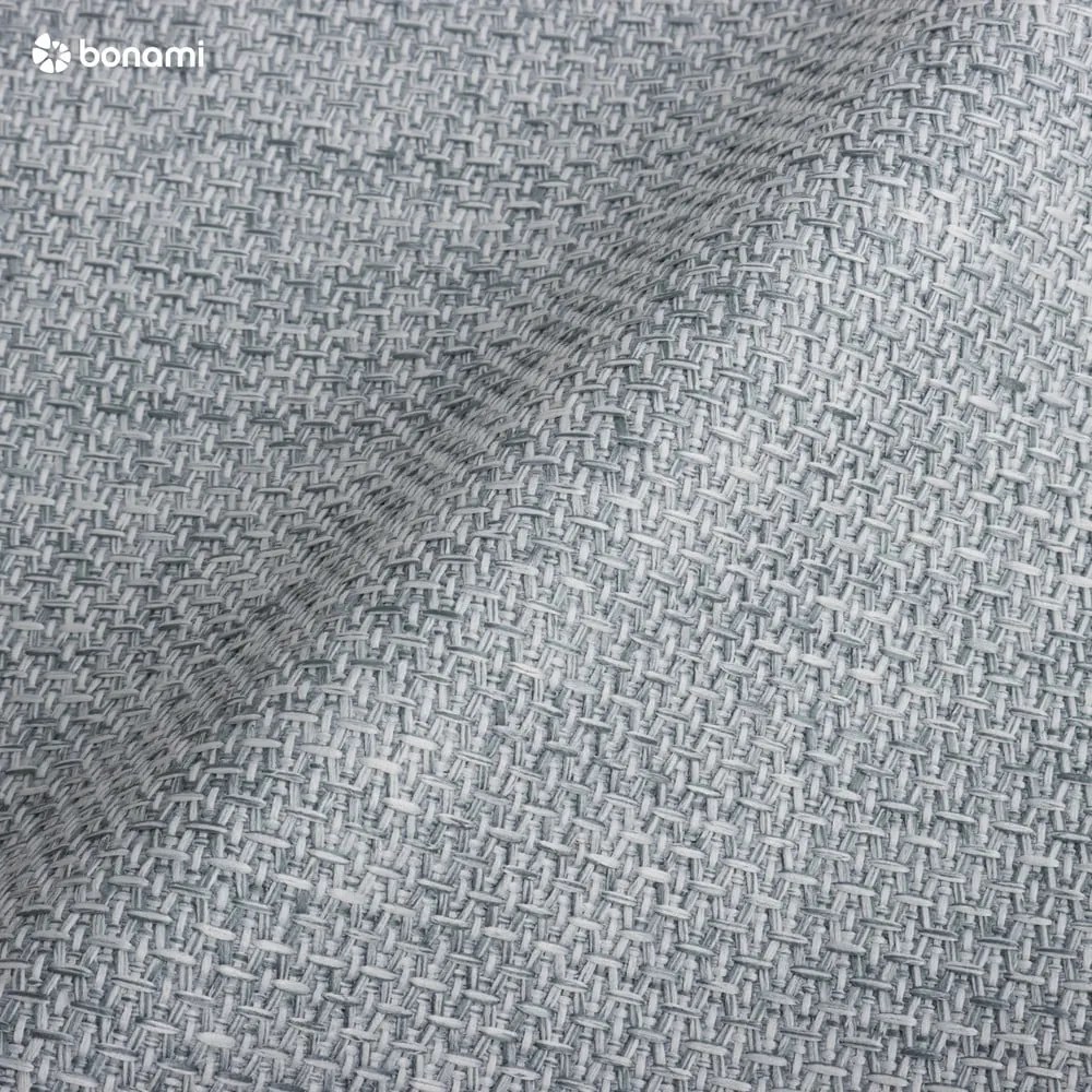 Pat matrimonial albastru prăfuit tapițat cu spațiu de depozitare cu somieră 160x200 cm Lotte – Meise Möbel