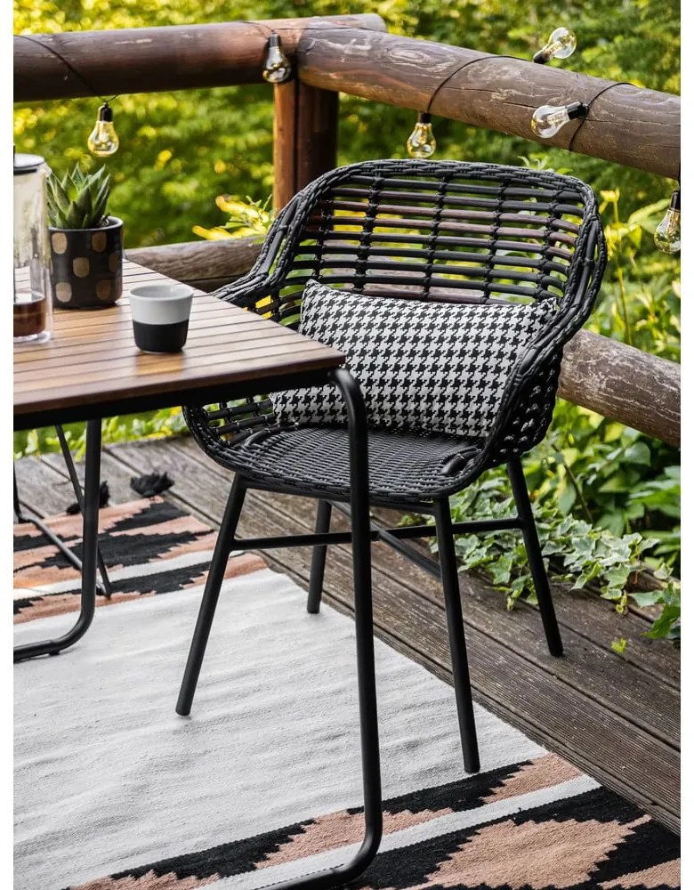 Covor reversibil pentru exterior din plastic reciclat Green Decore Agate, 80 x 180 cm