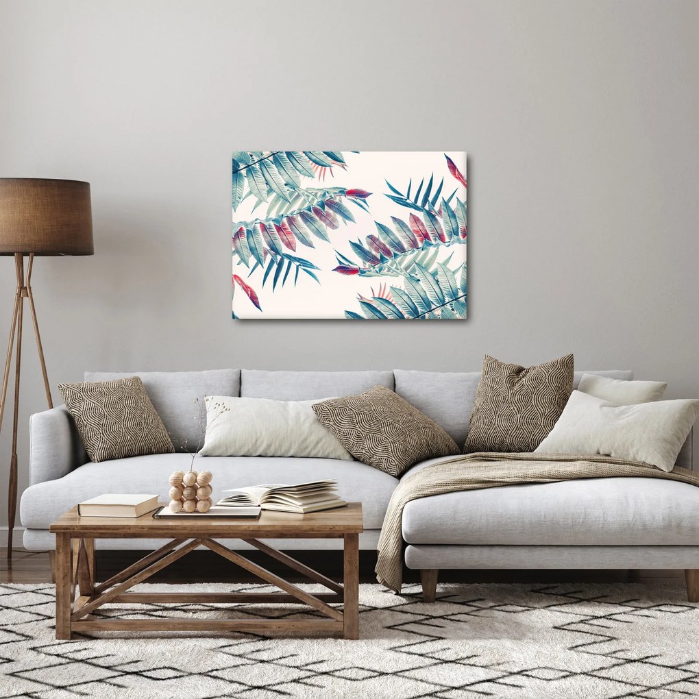 Tablou - Frunze tropicale (70x50 cm)