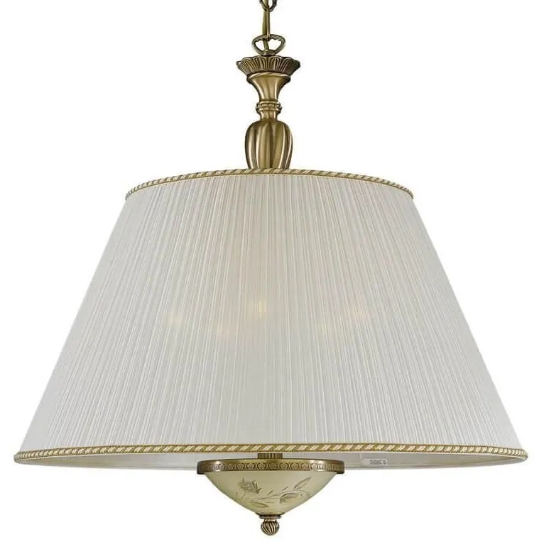 Lustra suspendata clasica din alama design italian 6422 D-60cm