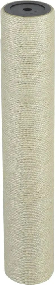 vidaXL Ansamblu de joacă pentru pisici 8x45 cm, 10 mm Bej