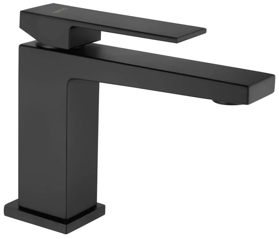 Baterie negru-mat pentru chiuvetă înaltă Latus – Sapho