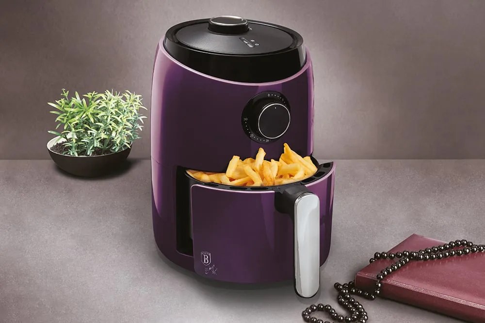 Mini friteuza cu aer cald 1.6 L, air fryer, Purple Eclipse Berlinger Haus BH 9207