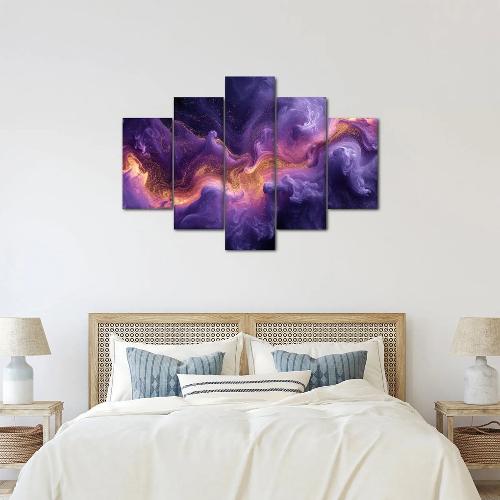 Tablou - Nebuloasa purpurie (150x105 cm)