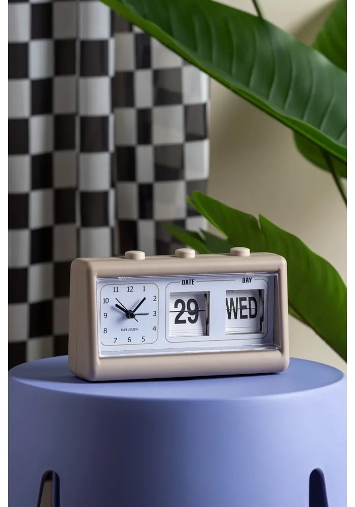 Ceas deșteptător digital Data Flip – Karlsson