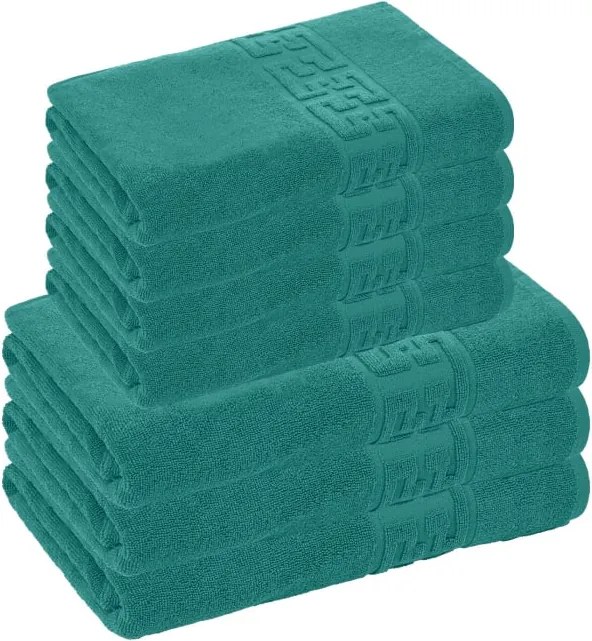 Set 7 Prosoape, Bumbac 100%, 550g/m²