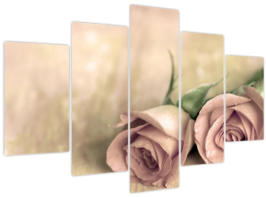 Tablou - Trandafiri fine (150x105 cm)