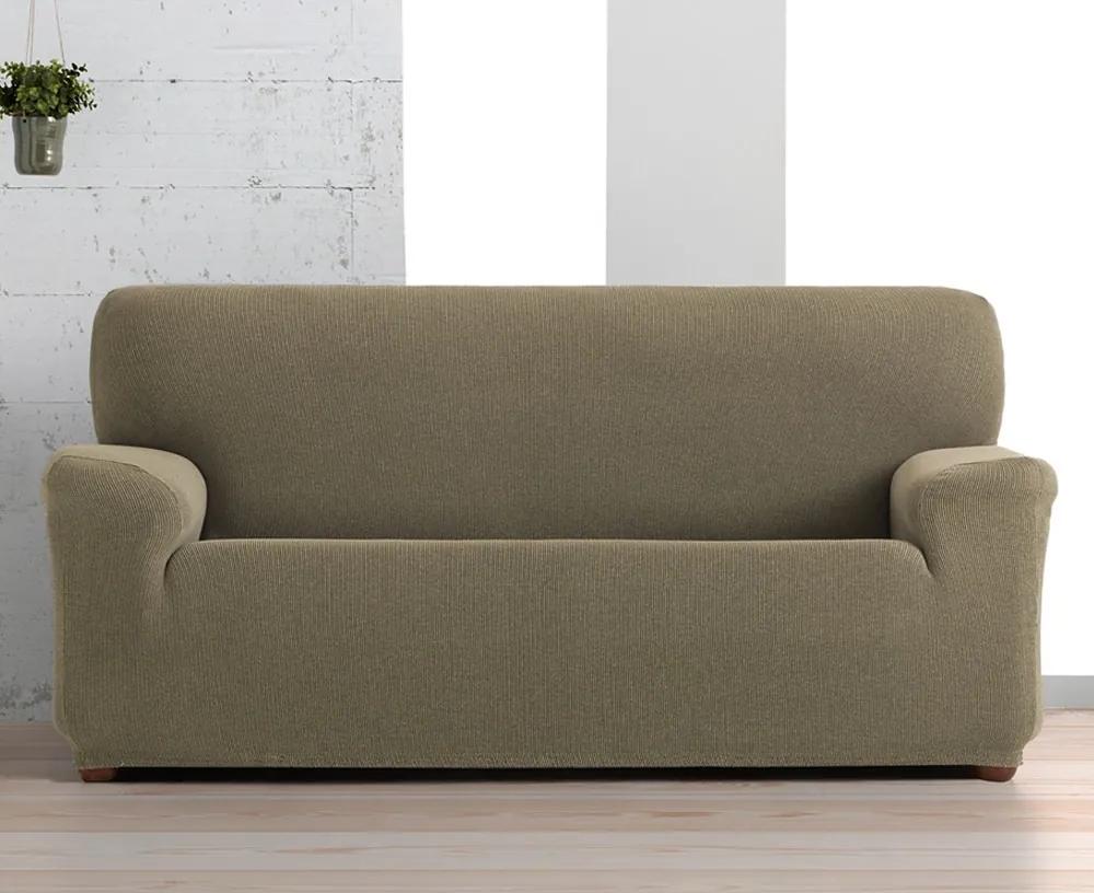 Husa Creta pentru canapea cu trei locuri, maro 180-230 cm