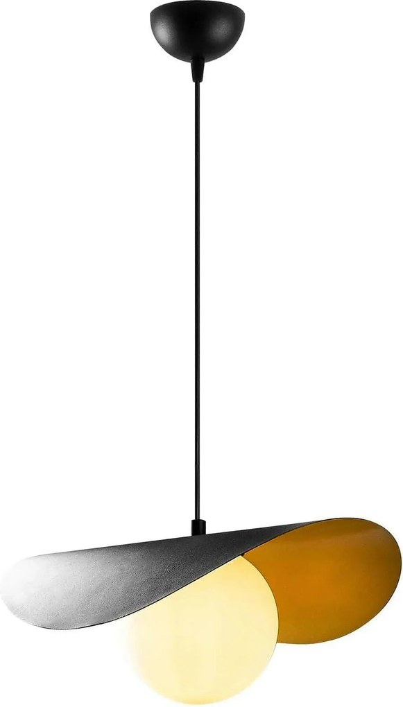 Lustra VATOZ 2866, gri, metal/sticla, 32x38x105 cm