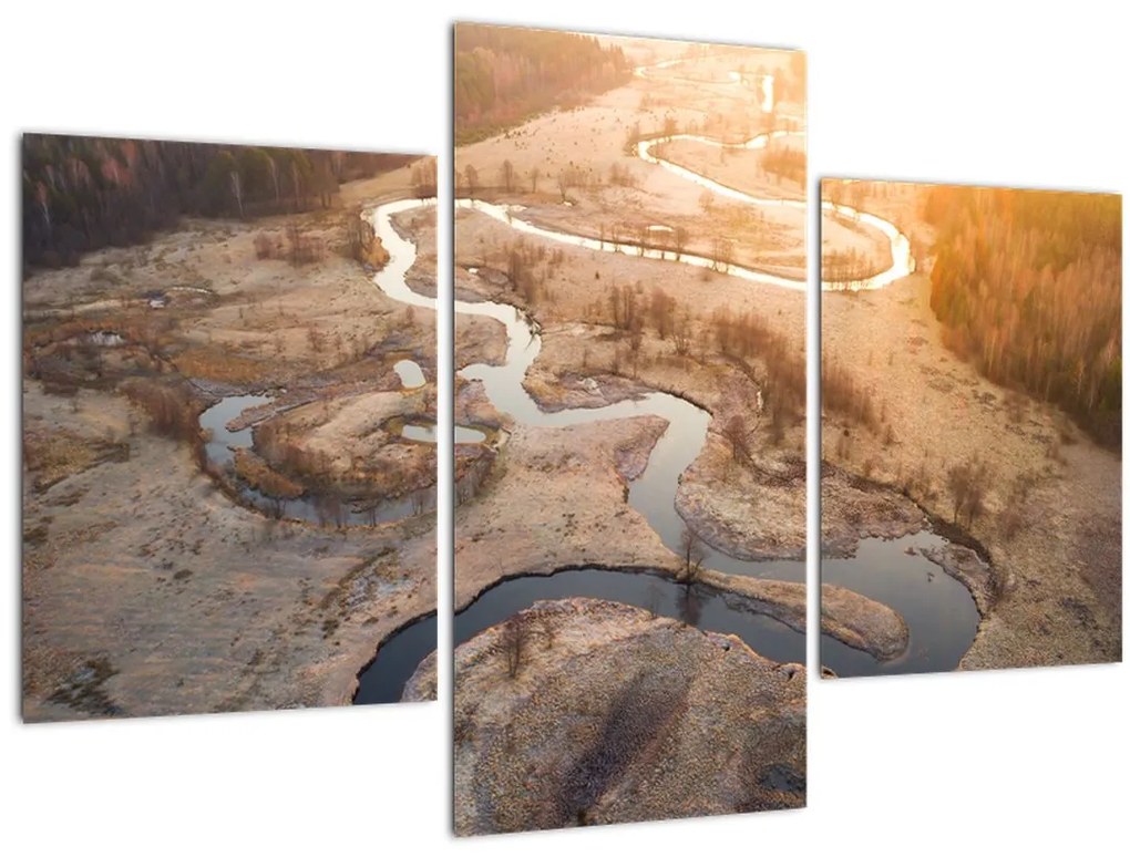 Tablou - Răsărit la Meander (90x60 cm)