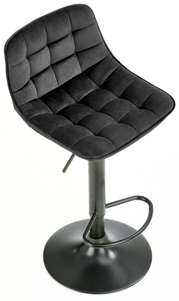 Scaun tip bar Hertha (negru). Promo -7%. 1039569