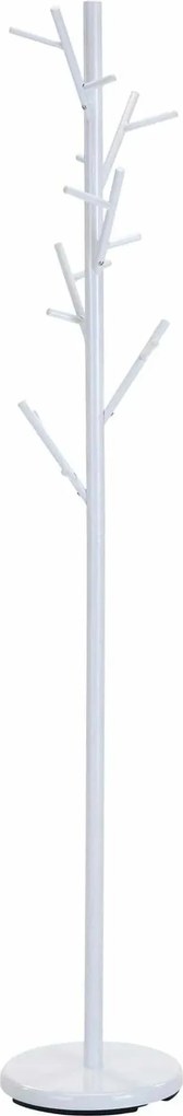 Cuier W33, alb, otel, 30x176 cm
