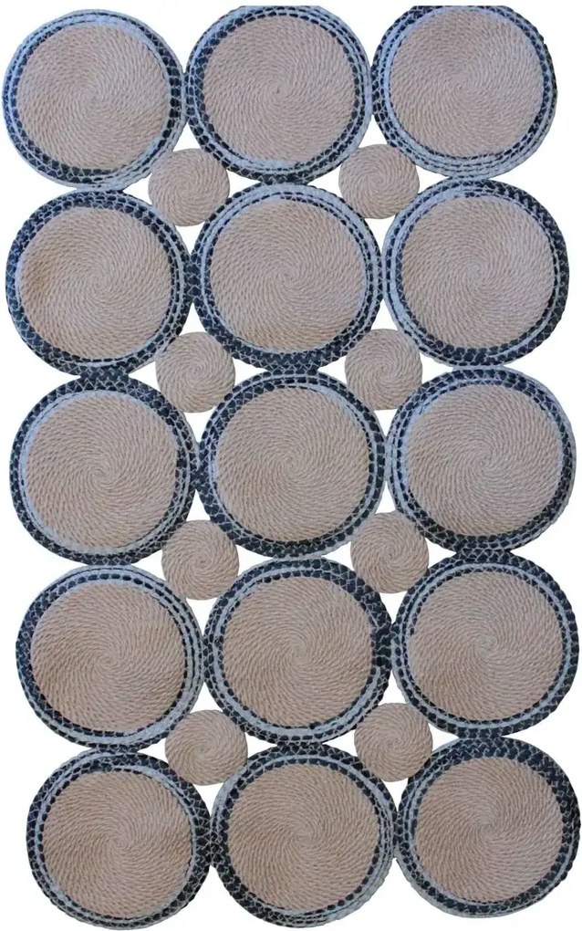 Covor iută Bolero Homs, 90X150 cm,10017-1