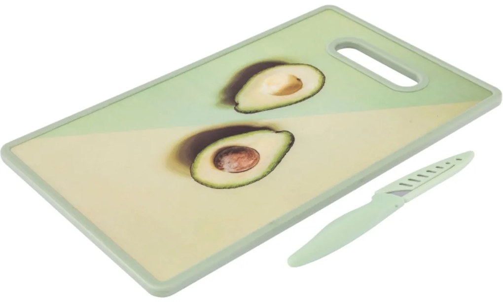 Altom Tăietor decorativ pentru bucătărie Avocadocu cuțit 23 × 37 × 2,5 cm