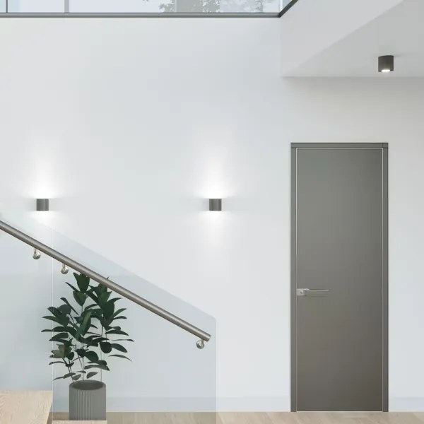 Sollux SL.0566 - Aplica de perete ORBIS 1xG9/40W/230V antracit