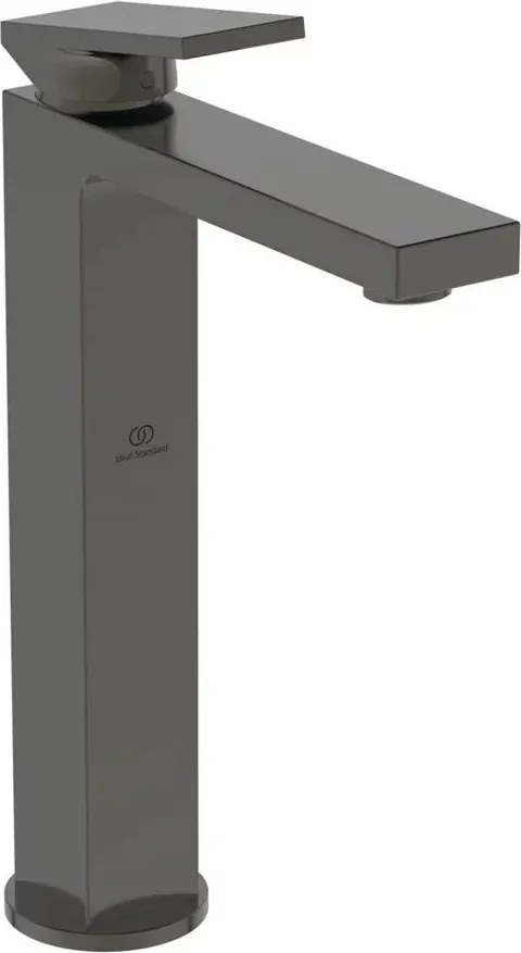 Baterie lavoar inalta Ideal Standard Atelier Extra gri Magnetic Grey cu ventil Pop-Up