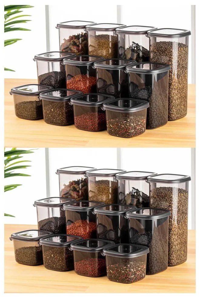 Recipiente 24 buc. pentru alimente Fresco – Hermia