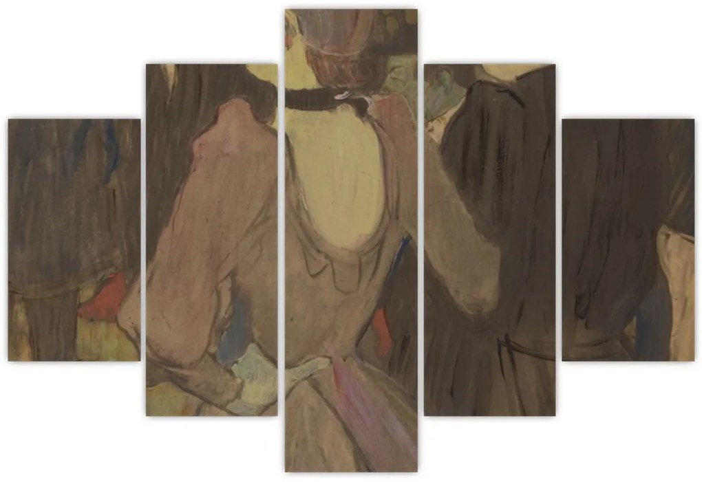 Tablou - Henri de Toulouse-Lautrec, La Goulue and Her Sister, reproducere (150x105 cm)