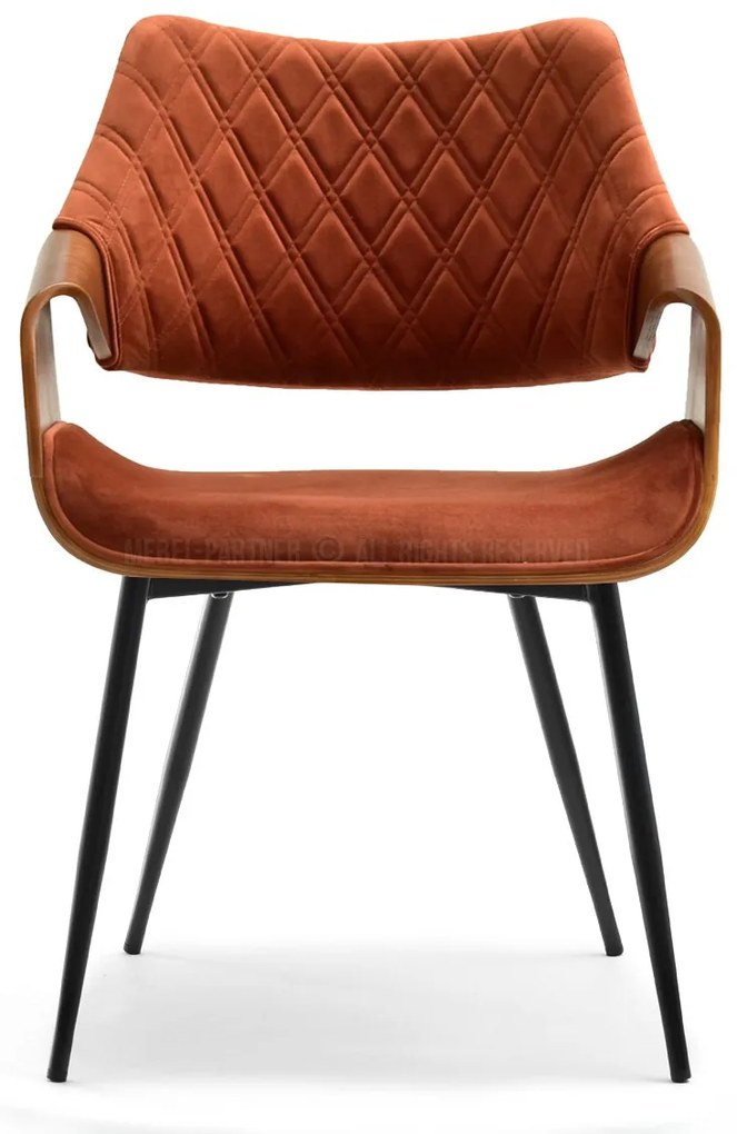 Scaun Rolf K (cupru + negru). 1111256