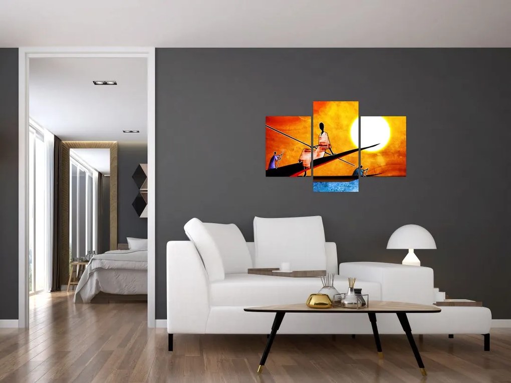 Tablou picturii epochale străveche (90x60 cm)
