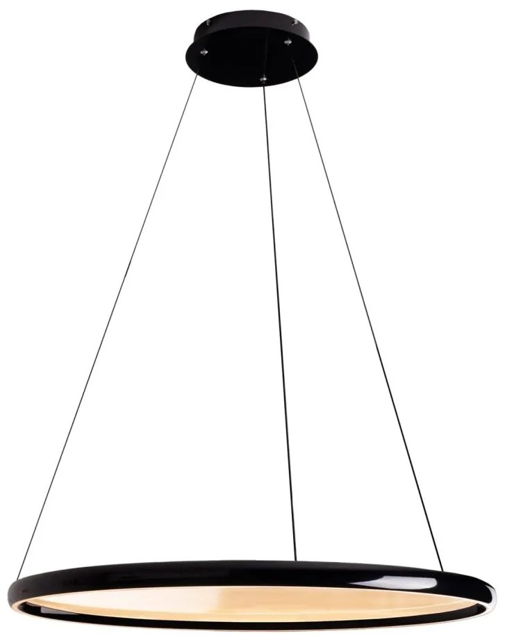 Lustra LED cu telecomanda design circular Qled