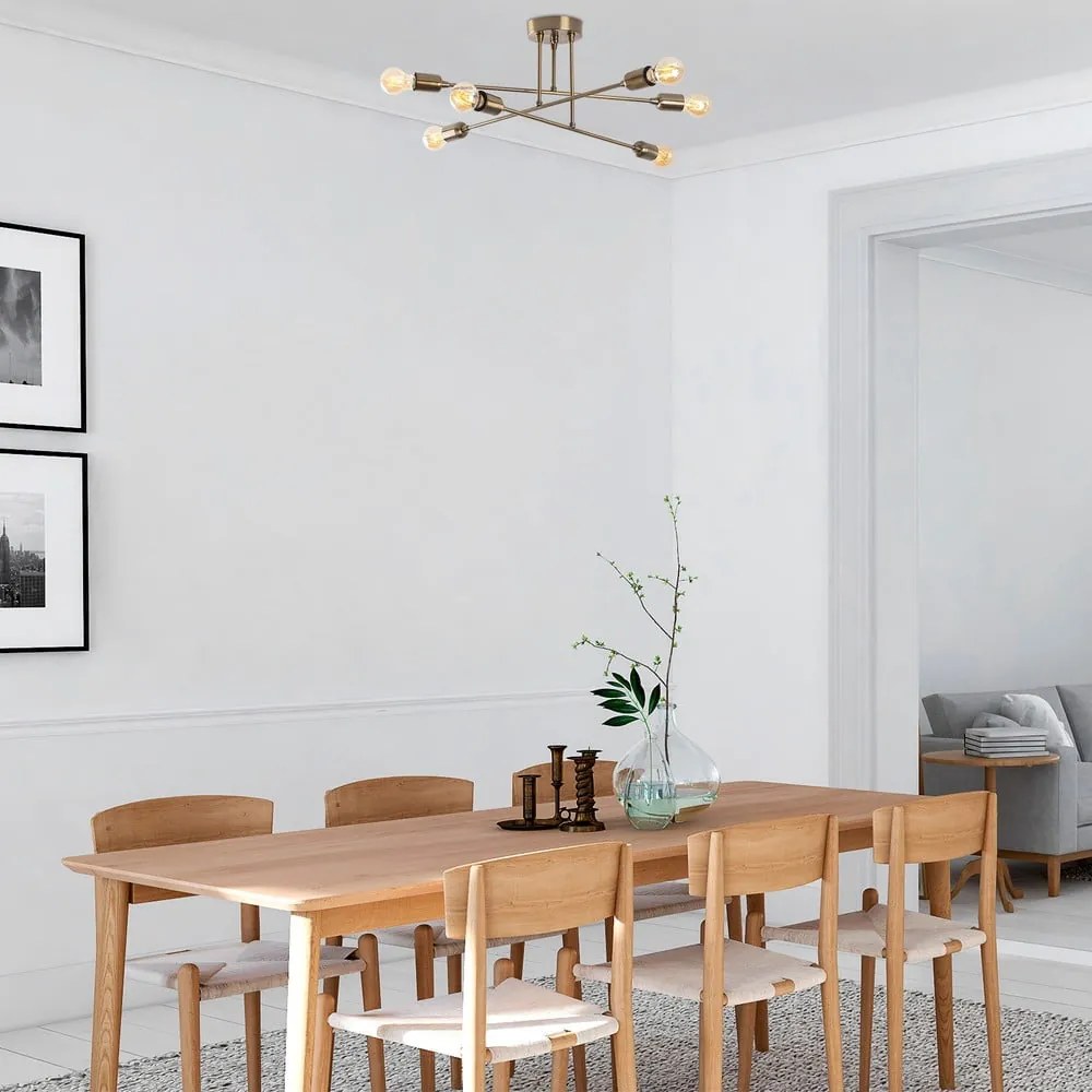 Plafonieră aurie Fleur – Opviq lights