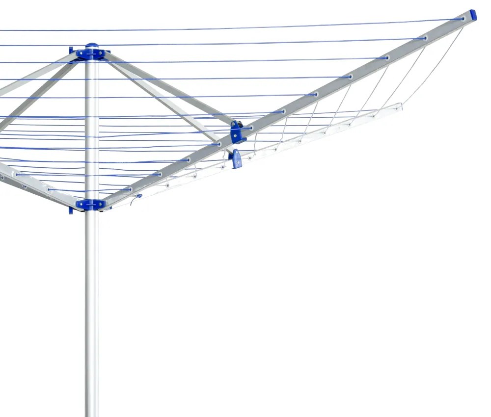 Uscător de haine de grădină, argintiu/albastru, CASA ROTARY