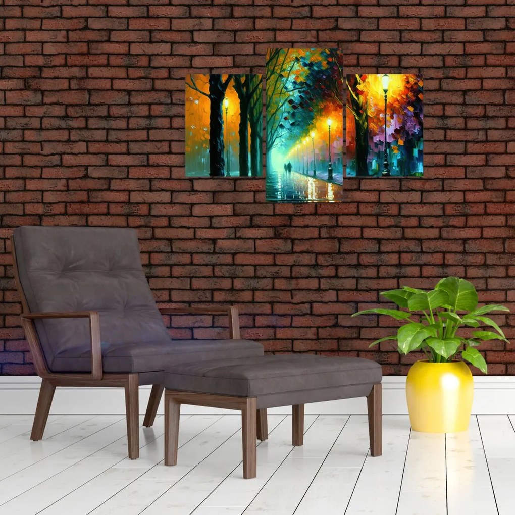 Tablou - Plimbare de noapte (90x60 cm)