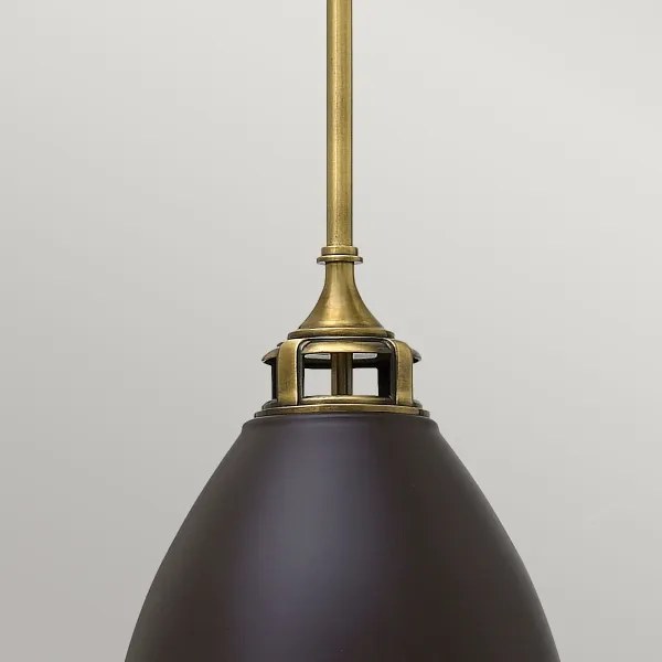 Lustră pe tijă Hinkley HK-AMELIA-P-M-RB AMELIA 1xE27/60W/230V bronz