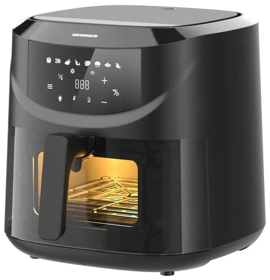 Heinner HAF-B8BK2000 - Friteuză cu aer cald 7,6 l 2000W/230V neagră