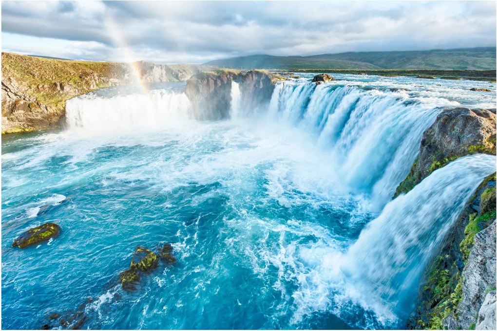 Tablou - Cascada Godafoss (90x60 cm)
