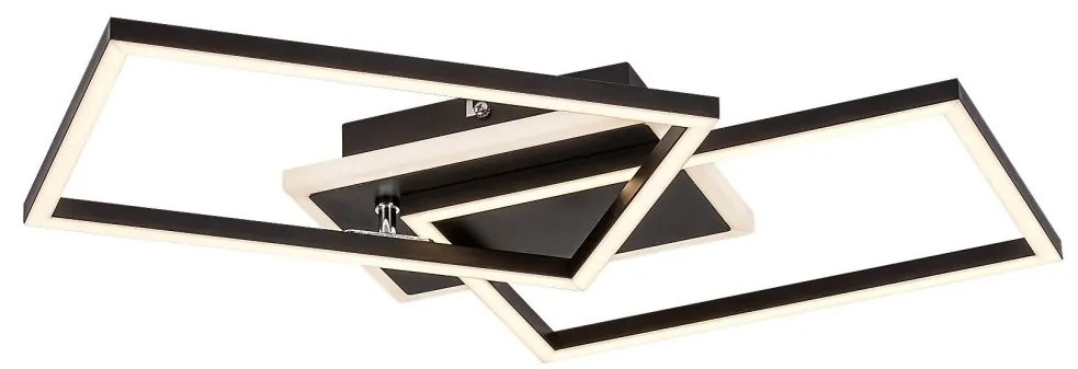 Plafoniera LED moderna Athelstan negru